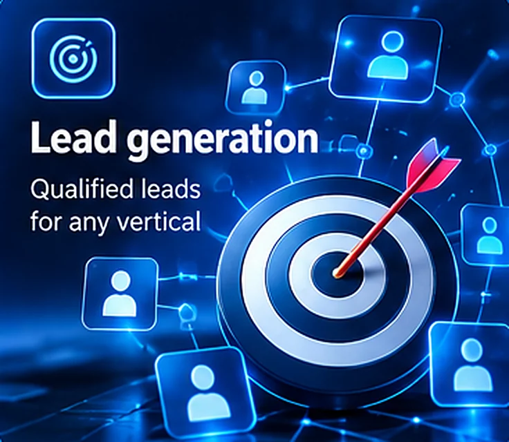 Lead generation: Qualified leads for any vertical